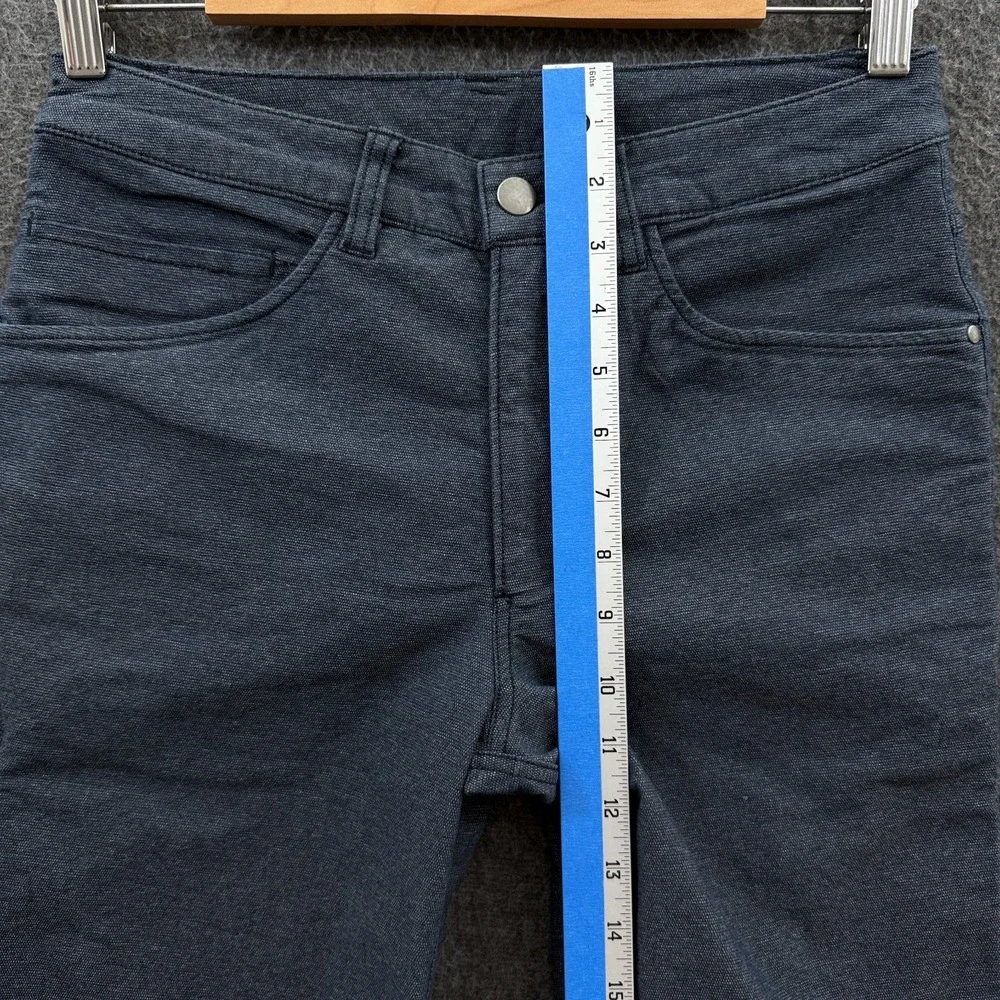 Lululemon Pants Men 28x31 Blue ABC Slim Fit Tech Canvas Zip Pocket Chino Trouser